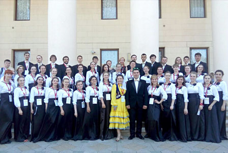 Congratulations to Ksenia Zaytseva and Kazan University Chapel Choir