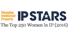 IP上の上位250人の女性（2016年）