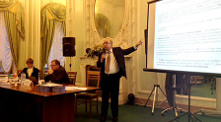 ワークショップでのValery Djermakianの講演ロシアの理論と実践における等価物の教義の使用