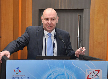 Sergey Dorofeev氏はGlobal IP Convention IPRの講演者の一人でした。
